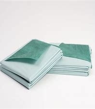 Ophthalmic Surgical Drape Fenestrated ศัลยกรรม Sterile Disposable Drapes 115g